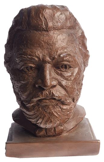 (ART.) HARDISON, INGE. Three sculpted heads of Norbert Rillieux, Mathew Henson and Frederick McKinley Jones, three outstanding African